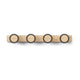 Umbra - Hub Rail 4 Hook - Lights Canada