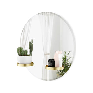 Umbra - Perch 24" Wall Mirror - Lights Canada