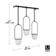 Umbra - Triflora Hanging Planter - Lights Canada