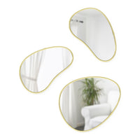 Hubba Pebble Mirrors (Set of 3)