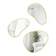 Umbra - Hubba Pebble Mirrors (Set of 3) - Lights Canada