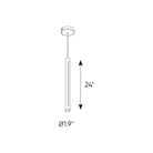DALS - Cct Led Duo-Light Cylinder Pendant - Lights Canada