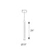 DALS - Cct Led Duo-Light Cylinder Pendant - Lights Canada