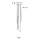 DALS - Round Cct Led Duo-Light Cylinder Pendant Cluster - Lights Canada