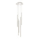 DALS - Round Cct Led Duo-Light Cylinder Pendant Cluster - Lights Canada