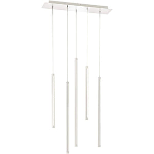 DALS - Square Cct Led Duo-Light Cylinder Pendant Cluster - Lights Canada
