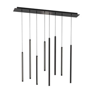 DALS - Square Cct Led Duo-Light Cylinder Pendant Cluster - Lights Canada