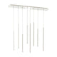 DALS - Square Cct Led Duo-Light Cylinder Pendant Cluster - Lights Canada