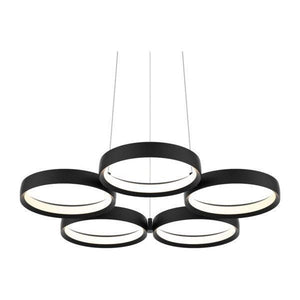 DALS - 5 Ring Led Pendant Light - Lights Canada