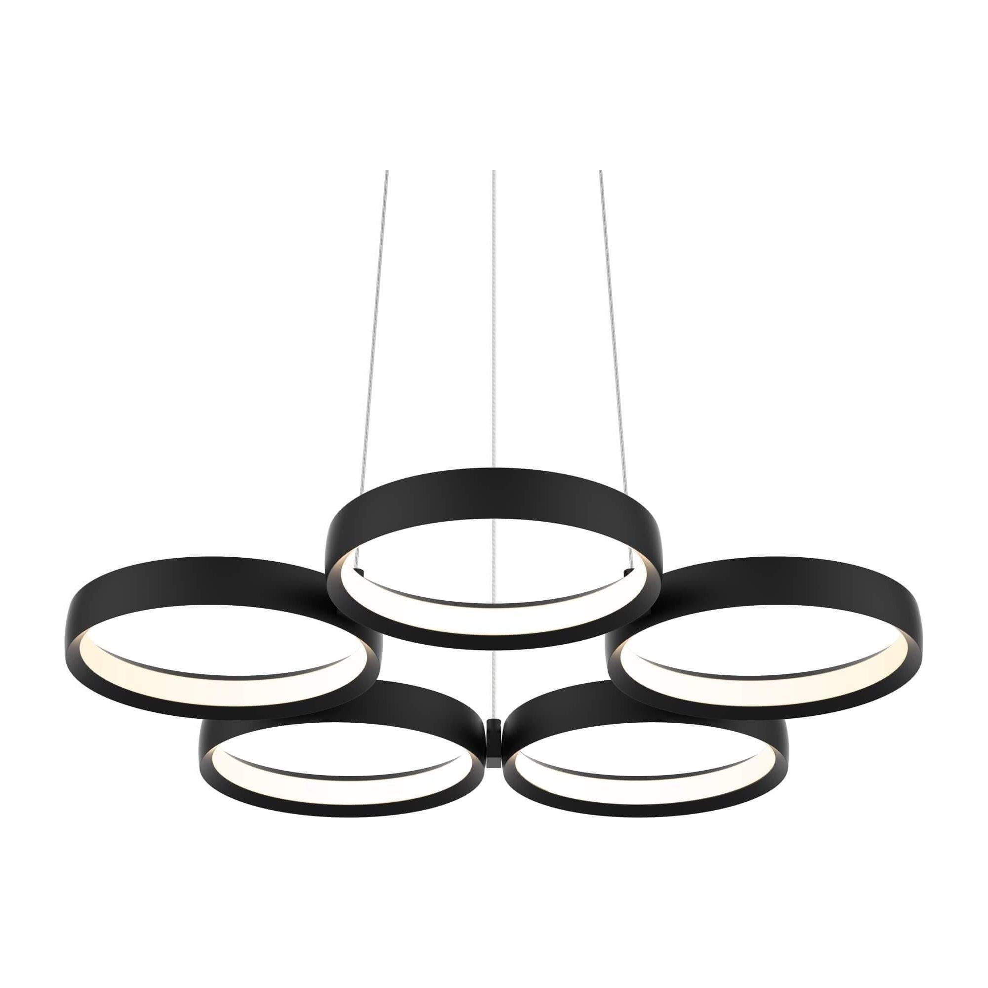 DALS - 5 Ring Led Pendant Light - Lights Canada