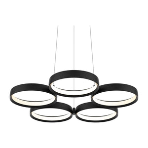 DALS - 5 Ring Led Pendant Light - Lights Canada