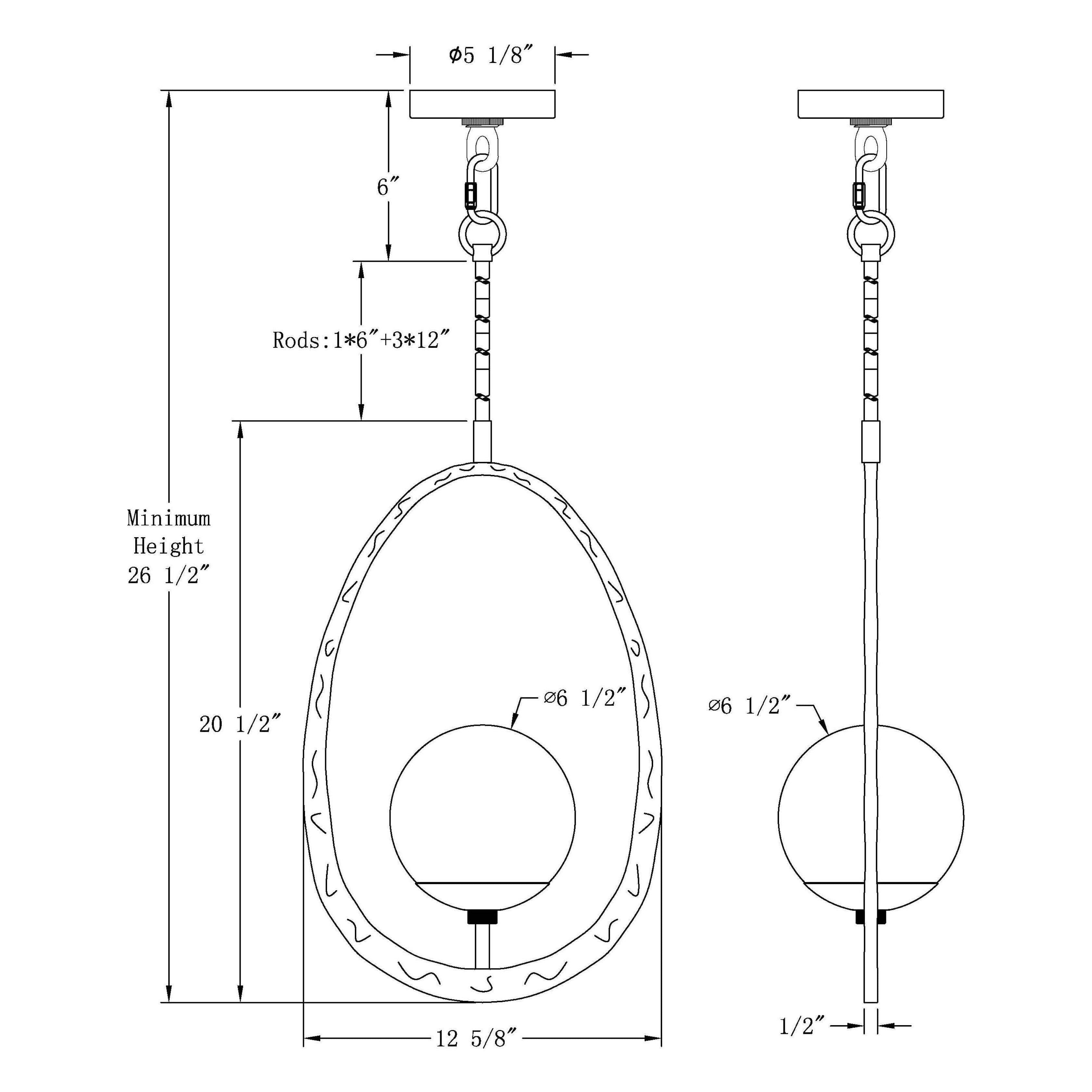 Flow Decor - Pegasus Pendant - Lights Canada