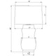 Flow Decor - Peterson Table Lamp - Lights Canada