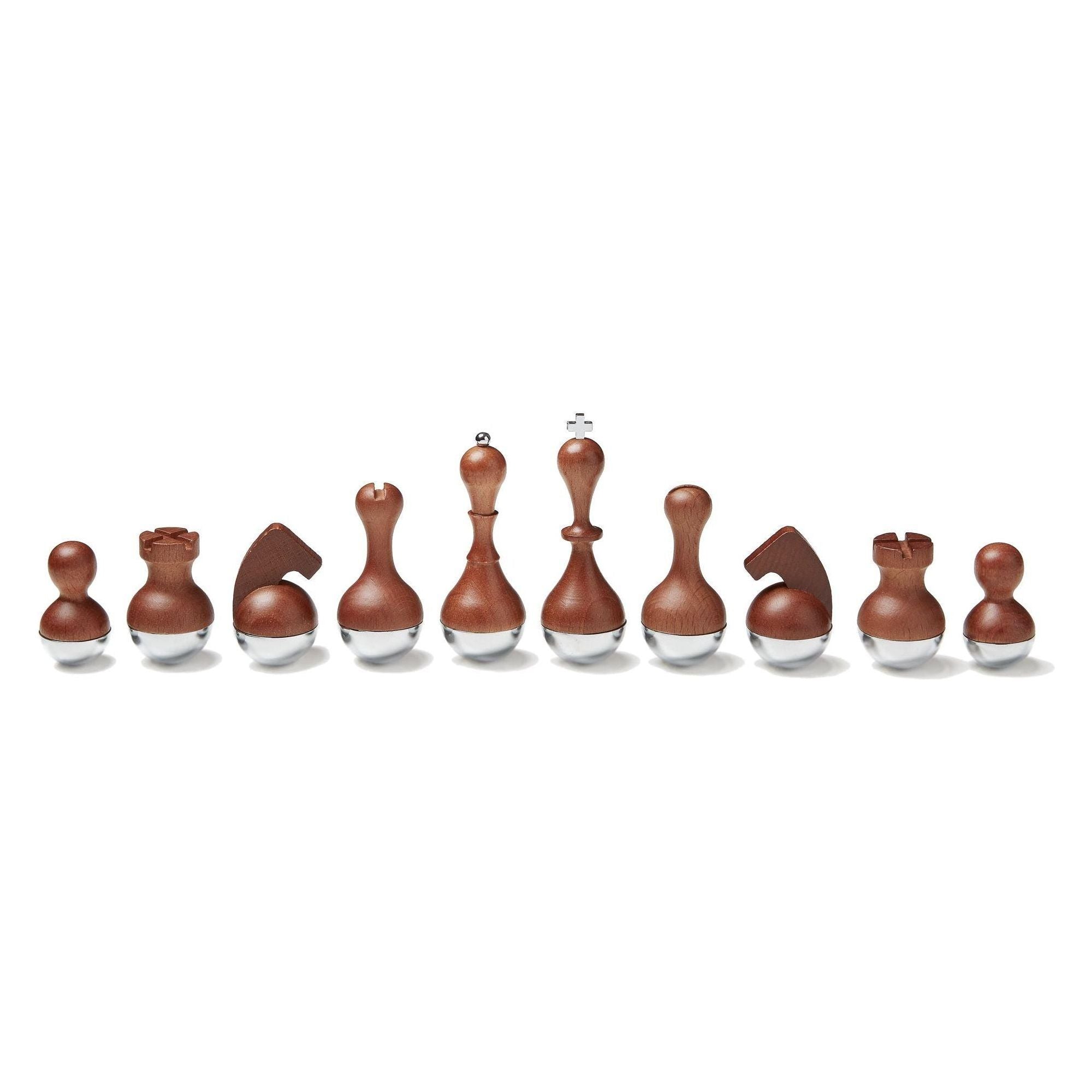 Umbra - Wobble Chess Set - Lights Canada
