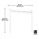 Umbra - Anywhere Kitchen Tension 20 Hooks - Lights Canada