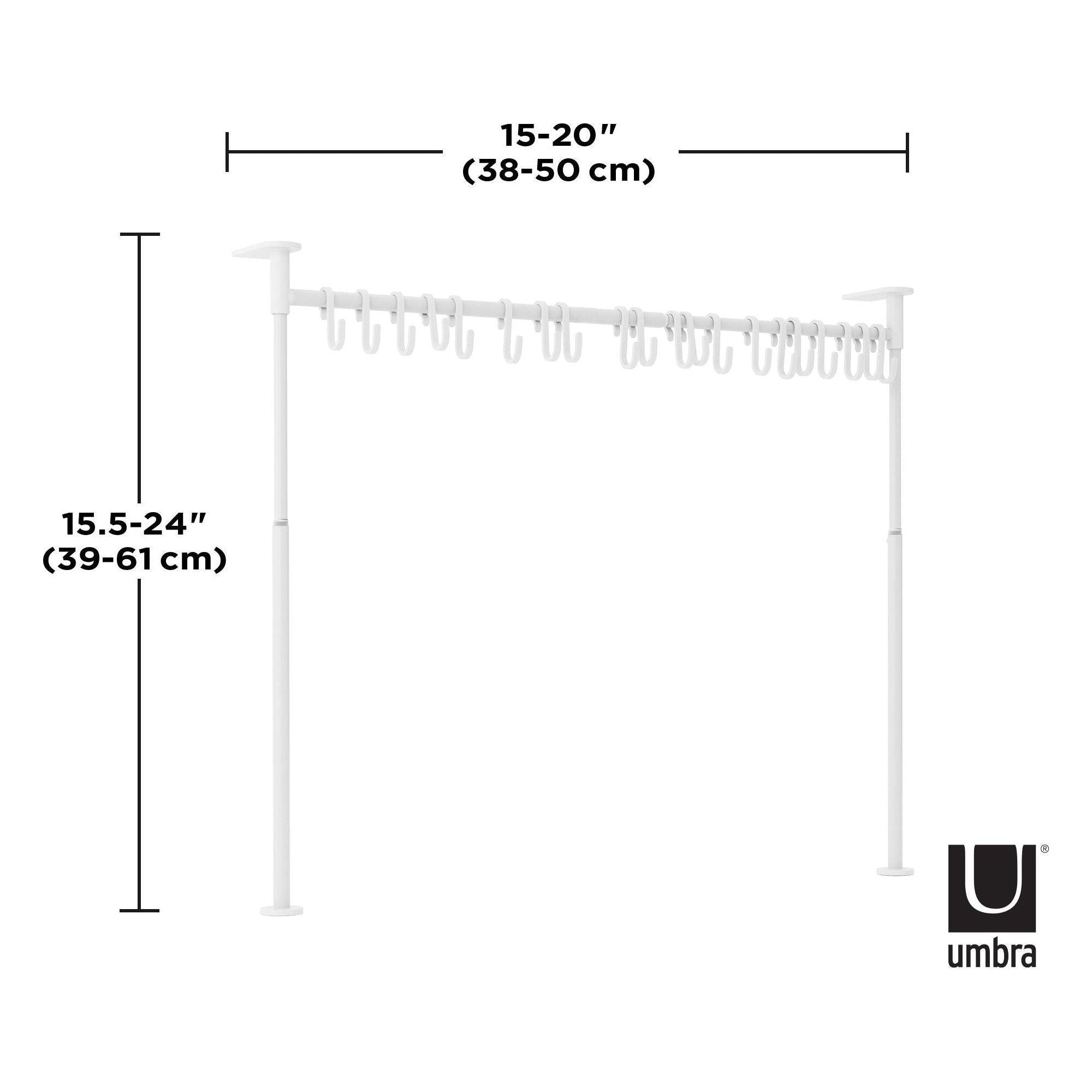 Umbra - Anywhere Kitchen Tension 20 Hooks - Lights Canada