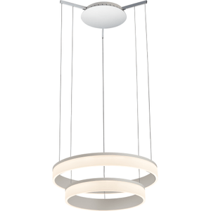 PageOne - Halo Double Ring 24" Pendant - Lights Canada