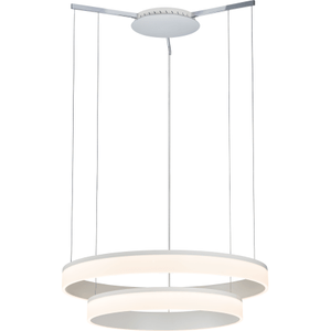 PageOne - Halo Double Ring 32" Pendant - Lights Canada