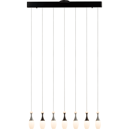 PageOne - La Botella 7-Light Linear Suspension - Lights Canada