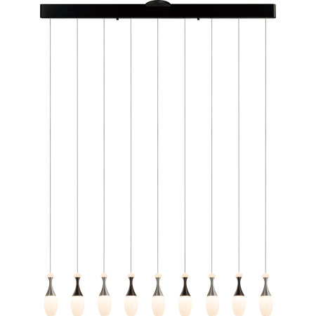 PageOne - La Botella 9-Light Linear Suspension - Lights Canada