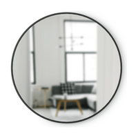 Hub Decorative Round Wall Mirror