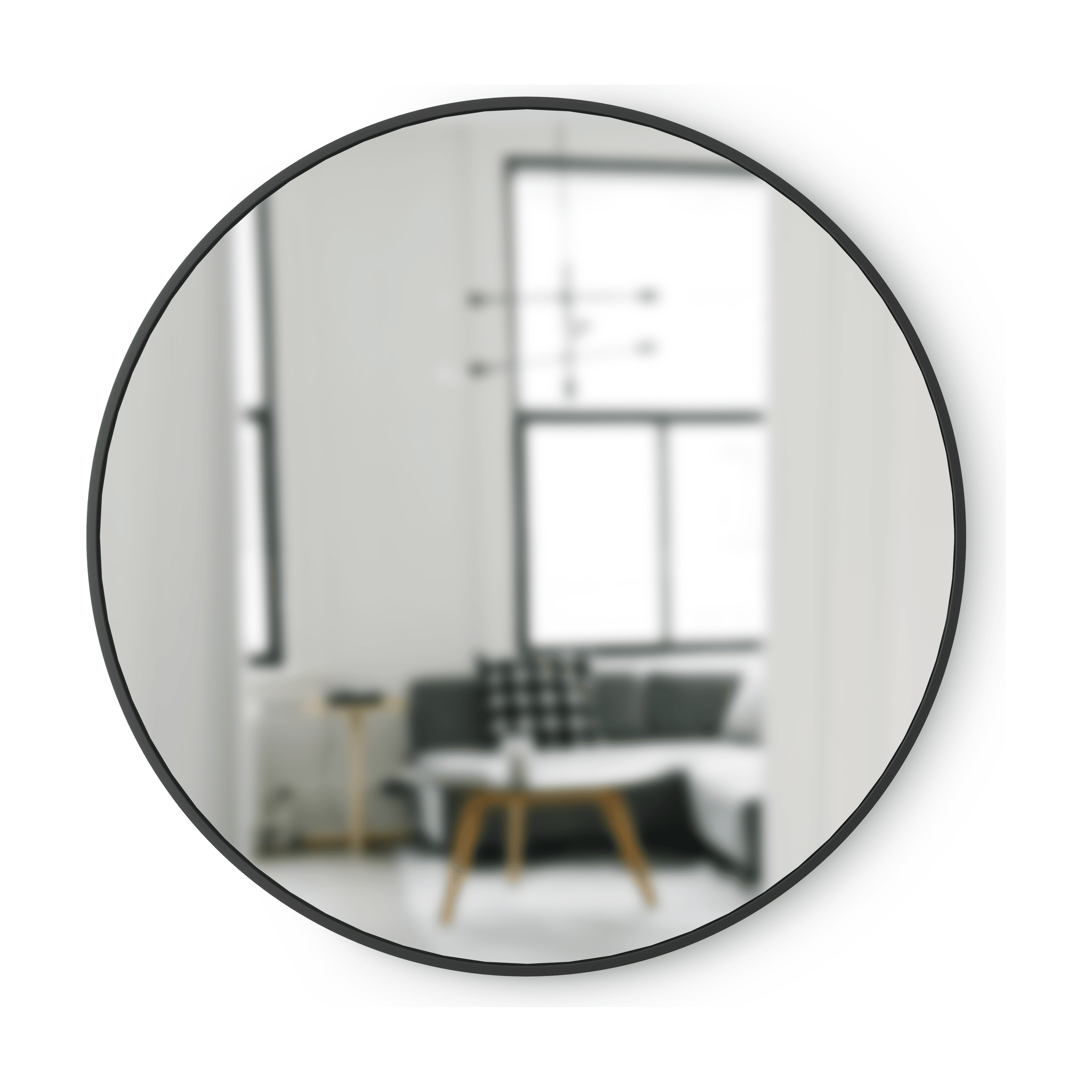 Umbra - Hub Decorative Round Wall Mirror - Lights Canada