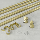 Umbra - Cappa Expandable Double Curtain Rod - Lights Canada