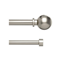 Bolas 36-72" Double Curtain Rod