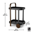 Umbra - Bellwood Bar & Serving Cart - Lights Canada