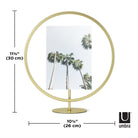 Umbra - Infinity Round Picture Frame - Lights Canada