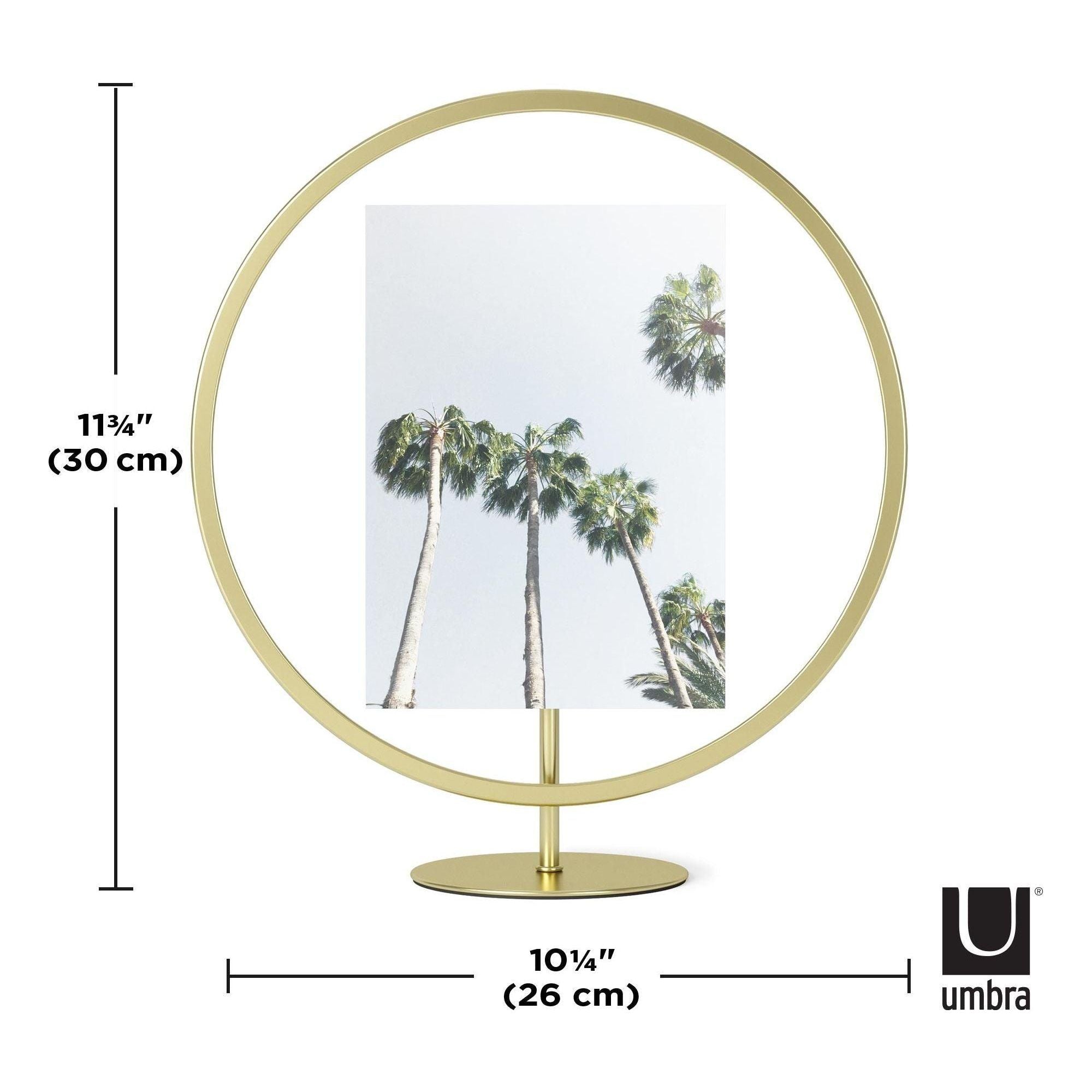 Umbra - Infinity Round Picture Frame - Lights Canada