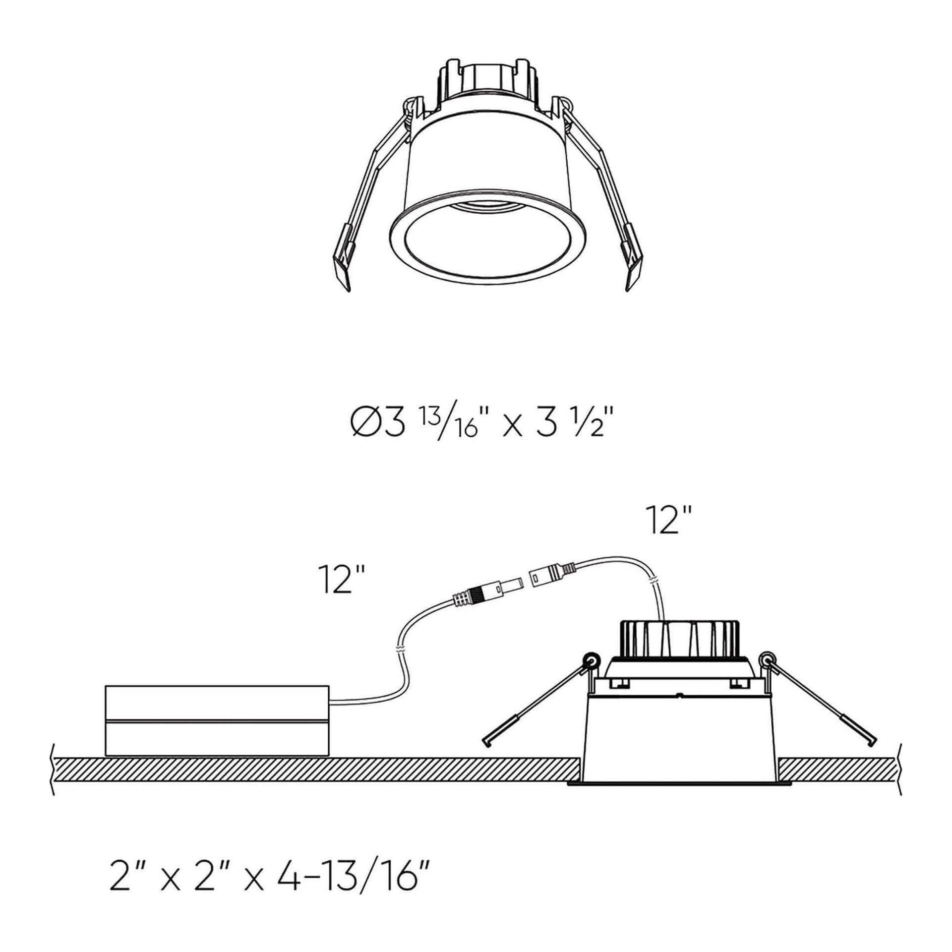 DALS - Indoor/Outdoor Regressed Gimbal Down Light - Lights Canada