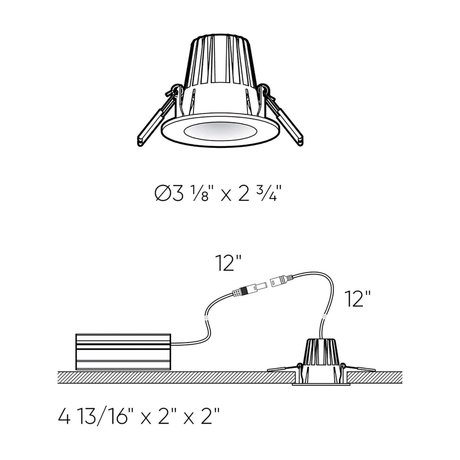 DALS - Indoor/Outdoor Regressed Gimbal Down Light - Lights Canada