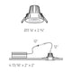DALS - Indoor/Outdoor Regressed Gimbal Down Light - Lights Canada