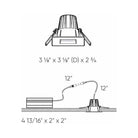 DALS - Indoor/Outdoor Regressed Gimbal Down Light - Lights Canada