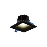 Square Indoor/Outdoor Regressed Gimbal Down Light