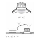 DALS - Round Indoor/Outdoor Regressed Gimbal Down Light - Lights Canada