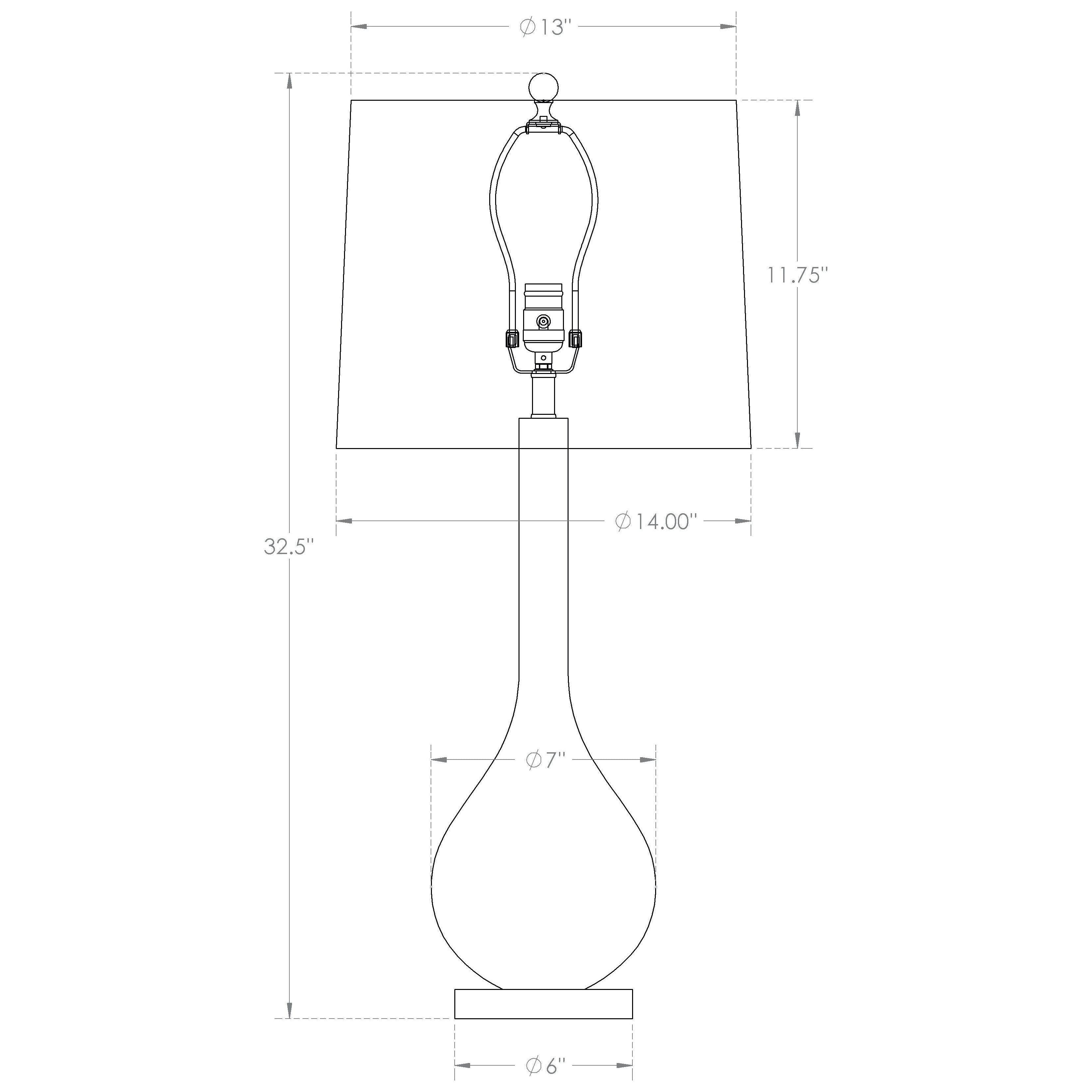 Flow Decor - Rowan Table Lamp - Lights Canada
