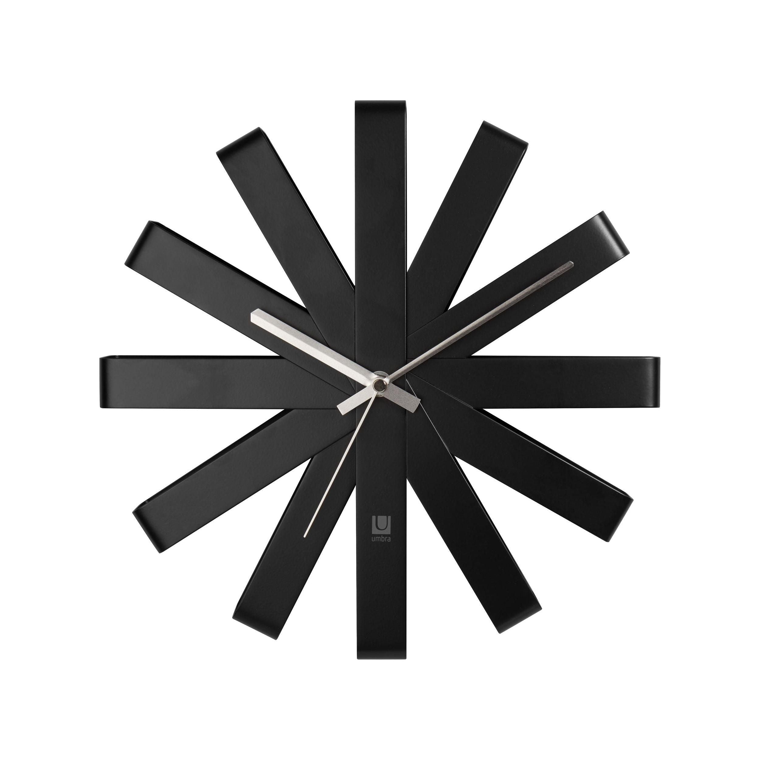 Umbra - Ribbon Wall Clock - Lights Canada