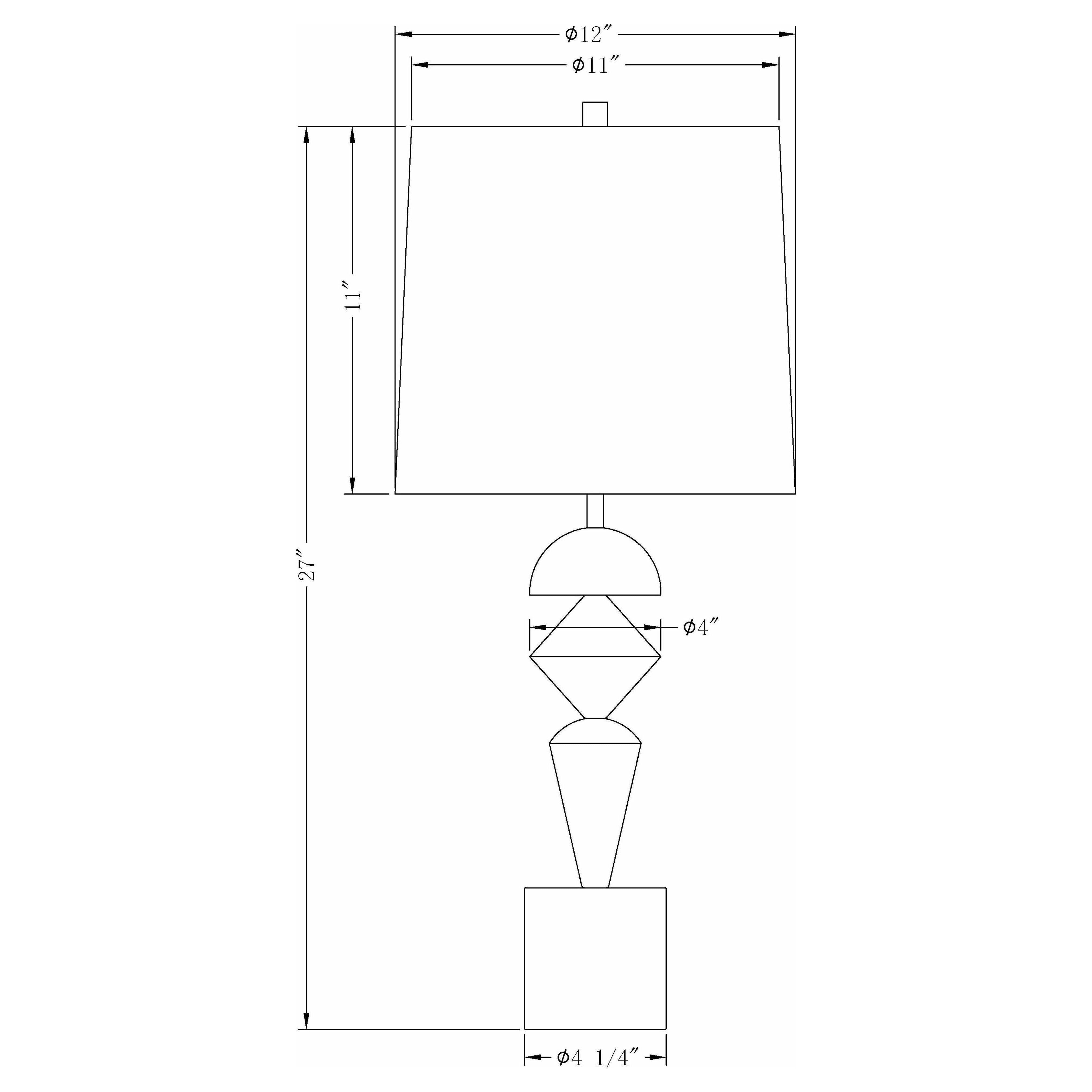 Flow Decor - Sable Table Lamp - Lights Canada