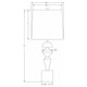 Flow Decor - Sable Table Lamp - Lights Canada