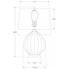 Flow Decor - Shelley Table Lamp - Lights Canada