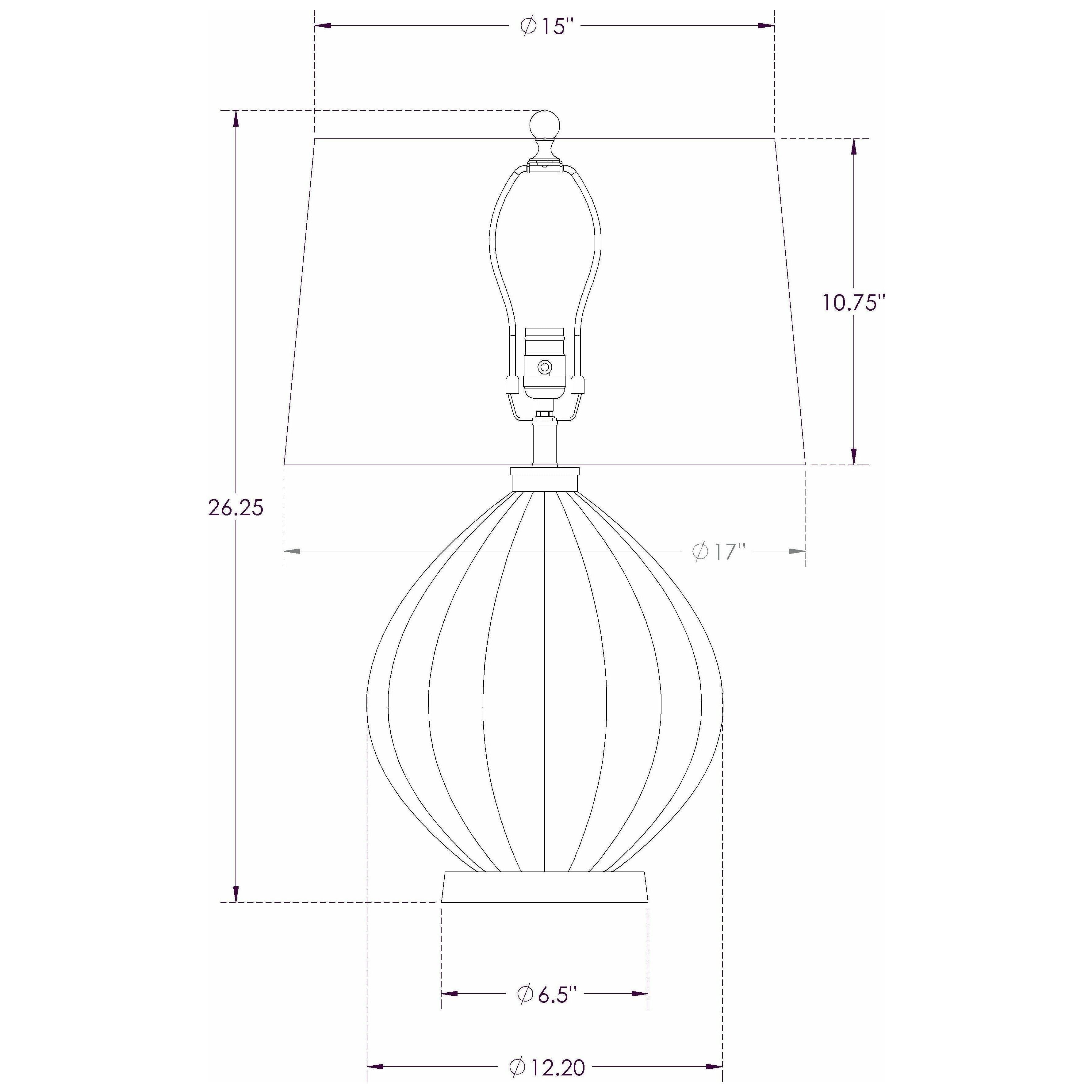Flow Decor - Shelley Table Lamp - Lights Canada