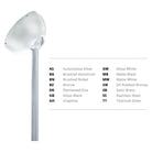 Modern Forms - Ceiling Fan Slope Ceiling Kit for Slopes up to 45 Degrees - Lights Canada
