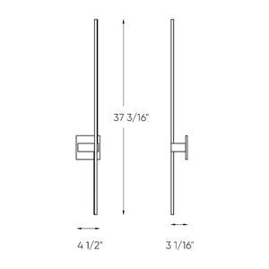 DALS - Linear Led Wall Sconce - Lights Canada