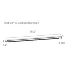 DALS - 12V high power swivel LED linear - Lights Canada