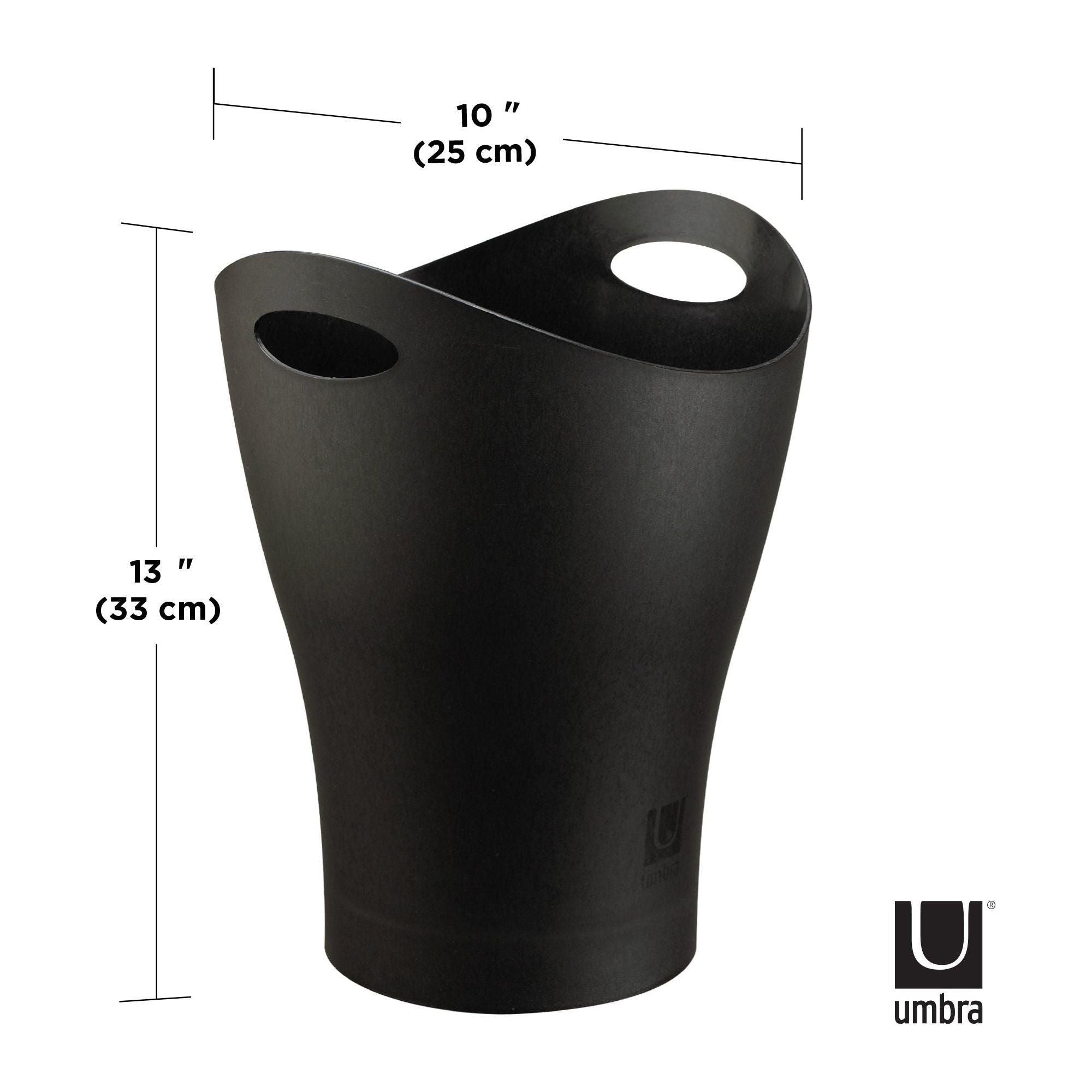 Umbra - Garbino Trash Can 2.25-Gallon (8.5L) Capacity - Lights Canada
