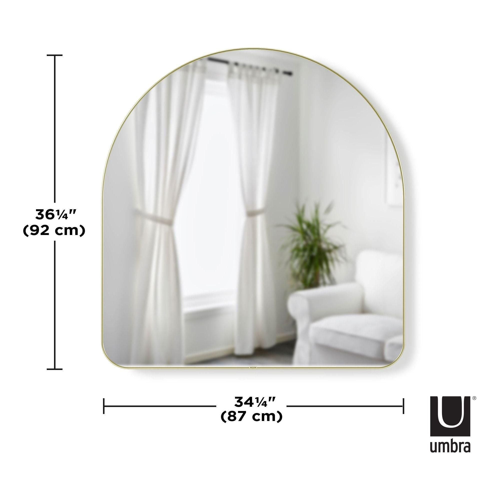 Umbra - Hubba Arched 34x36" Mirror - Lights Canada