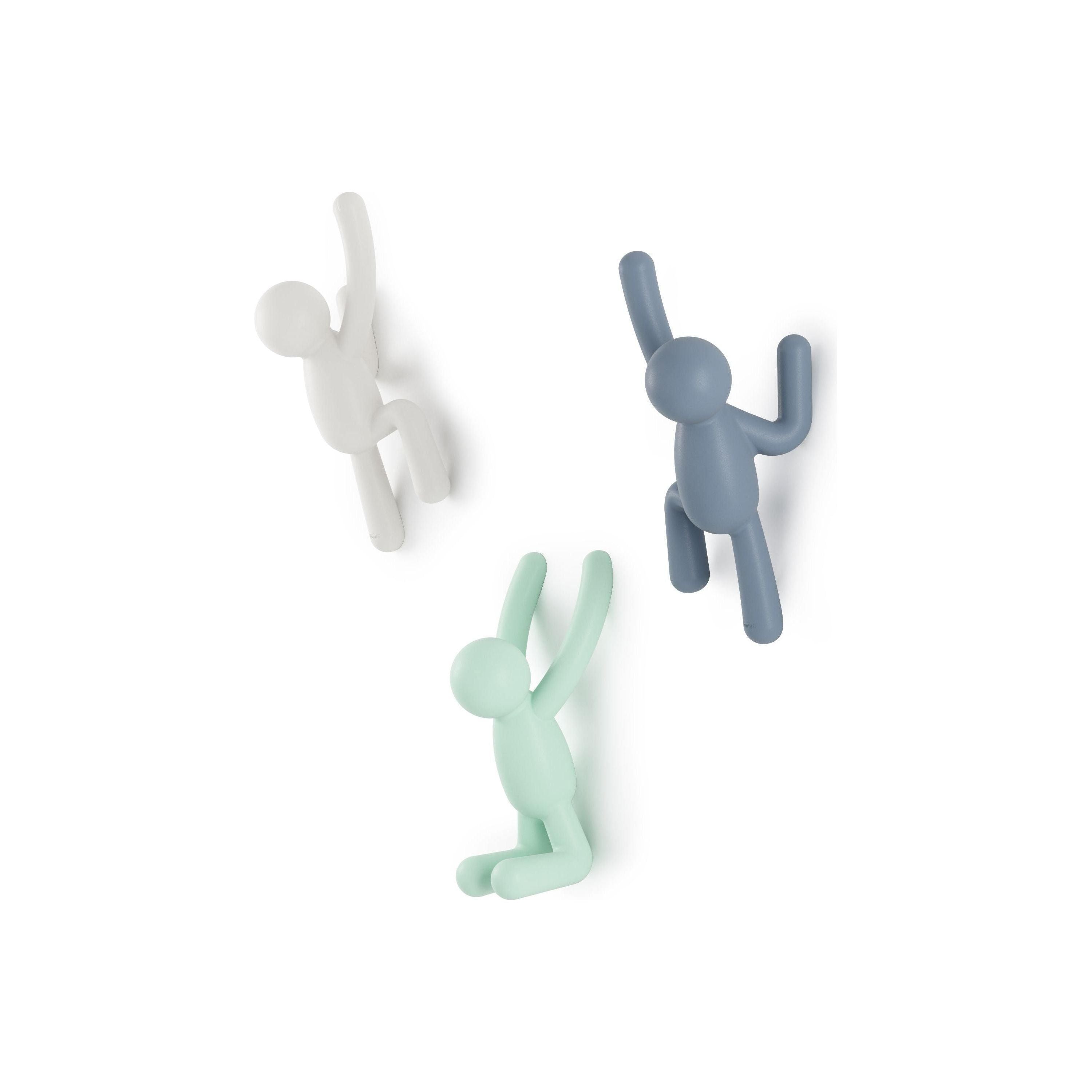 Umbra - Buddy Wall Hooks (Set of 3) - Lights Canada
