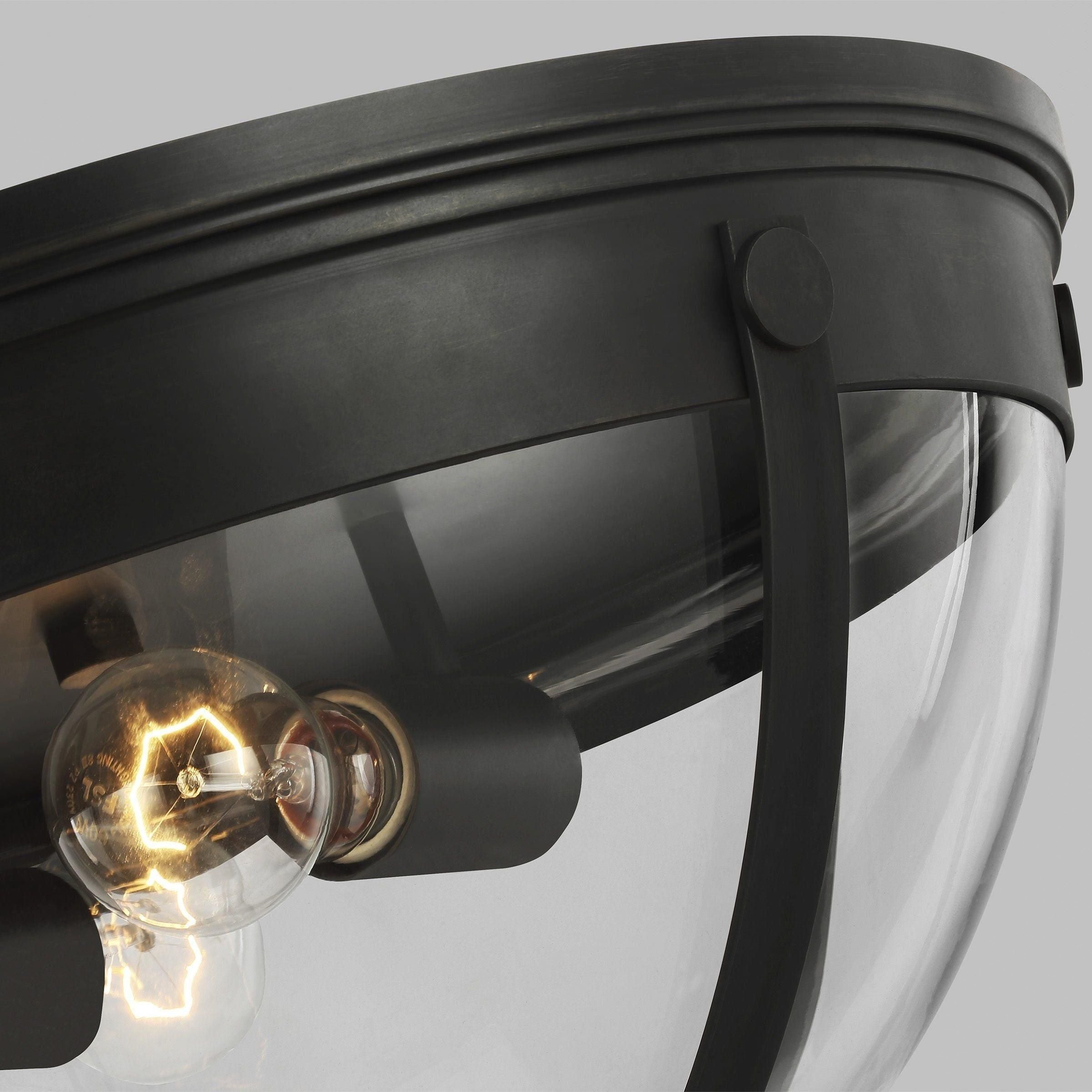Visual Comfort Studio Collection - Logan Flush Mount - Lights Canada